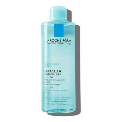 La Roche-Posay Effaclar Reinigungswasser fuer oelige, zu Akne neigende Haut, 400 m