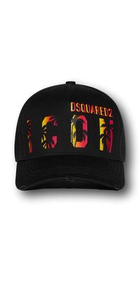 Dsquared2 ICON Sunset Baseball Cap Schwarz Unisex