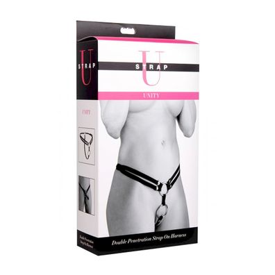 XR - STRAP U Strap-on Harness für doppelte Penetration