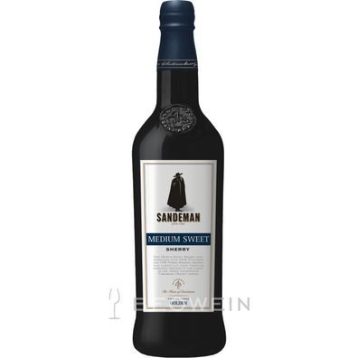 Sandeman Medium Sweet Sherry 0,75 l - lieblich