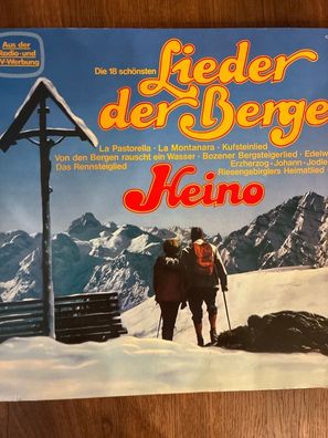 Heino: Die 18 schönsten Lieder der Berge. (LP/ Langspielplatte/ ALBUM/ VINYL)