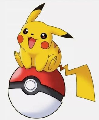 Pokemon 14x10cm Essbar Pokeball Pikachu Tortenaufleger Torte Tortenbild Zuckerbild 06