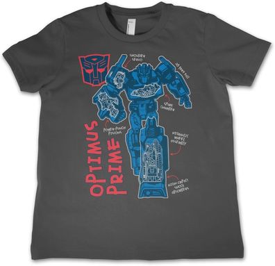 Transformers Kinder T-Shirt Optimus Prime Kids Tee HSB-12-TF1202-DTF556
