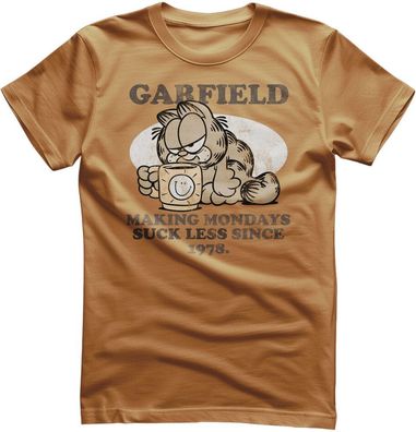 Garfield Making Mondays Suck Less Since 1978 T-Shirt VIA-1-GAR009