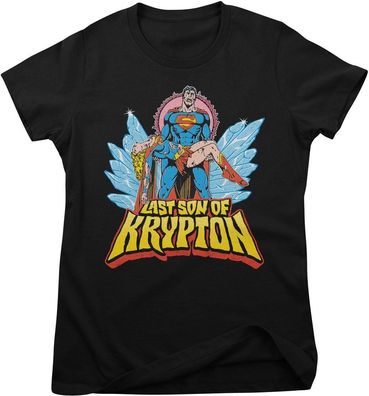 Superman Damen T-Shirt Last Son Of Krypton Girly Tee WB-5-SUP024