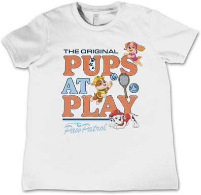 Paw Patrol Kinder T-Shirt Pups At Play Kids Tee NIC-12-PP001-DTF532