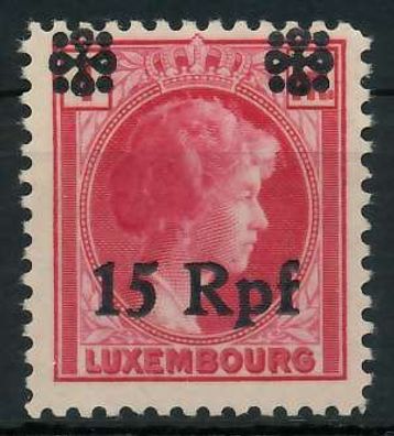 BES. 2WK Luxemburg Nr 24 postfrisch X82B0F6