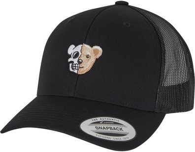 Mister Tee Skull Bear Retro Trucker Cap MT3896