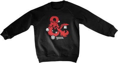 Dungeons &amp; Dragons Kinder Dices Kids Sweatshirt HSB-31-DAD002-DTF550