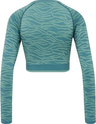 Hummel Damen Longsleeve Mt Saga Seamless Crop T-Shirt Ls 215725