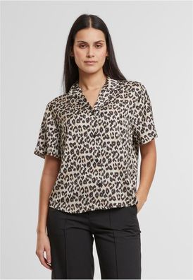 Urban Classics Damen Hemd Ladies Leo Resort Shirt TB7537