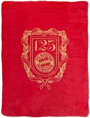 FC Bayern München Fleecedecke 125 Jahre 53130