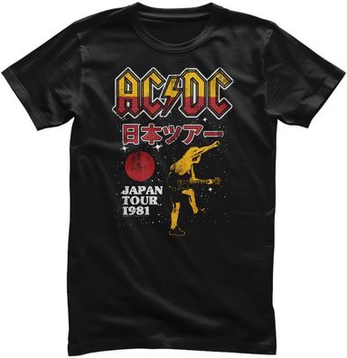 AC/DC Japan Tour 1981 T-Shirt PS-1-ACDC020