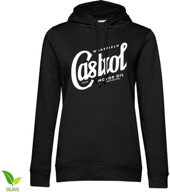 Castrol Damen Script Logo Girly Hoodie PA-57-CSTRL006-H63-14