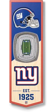 New York Giants 3D Stadium Banner 2023405