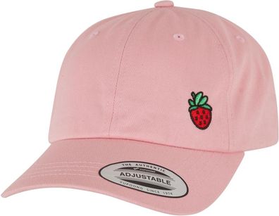 Miss Tee Strawberry Cotton Twill Cap Pink MST286