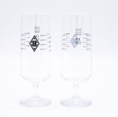 Borussia Mönchengladbach MGladbach Pilsglas Vfl 2er-Set 3023613