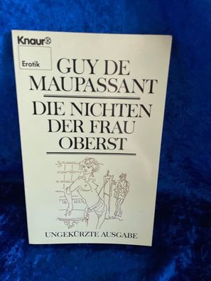 Die Nichten der Frau Oberst (Knaur Taschenbécher. Erotica)