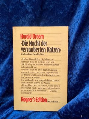 Die Nacht der verzauberten Katzen. Und andere Geschichten