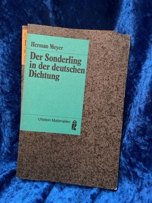 Der Sonderling in der deutschen Dichtung