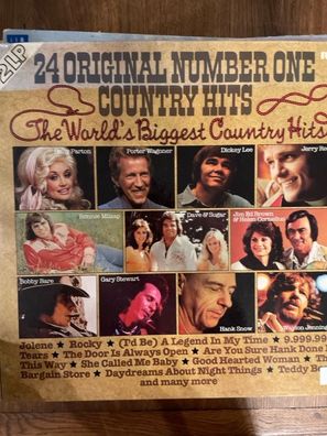 24 Original Number One Country Hits - The World's Biggest Country Hits [Vinyl LP