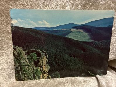 Bad Harzburg, Rabenklippe mit Brocken