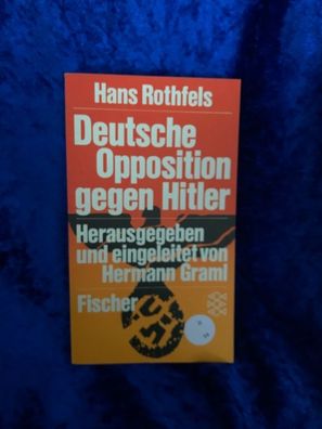 Deutsche Opposition gegen Hitler : e. Wérdigung