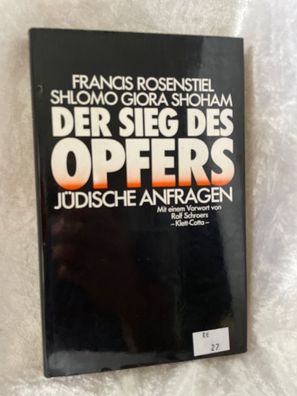 Der Sieg des Opfers. Jédische Anfragen