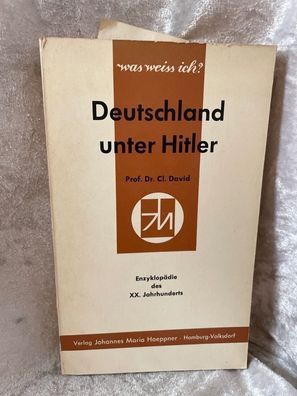 Deutschland unter Hitler