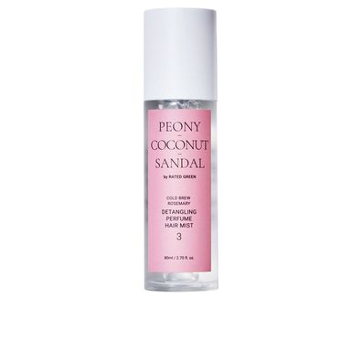 PEONY Cococonut SANDAL 03 entwirrendes Parfüm-Haarspray 80 ml