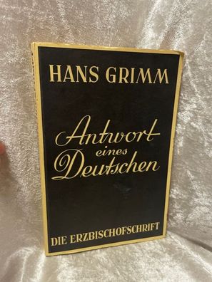 Gesamtausgabe "Klosterhaus" / Zeitgeschichtliche Werke / Die Erzbischofschrift: