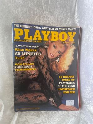 Playboy US 1985 03 The Feminist Lobby Donna Smith Shannon Tweed
