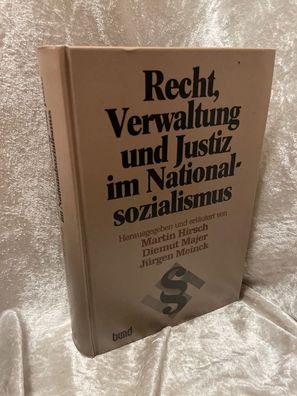 Recht, Verwaltung und Justiz im Nationalsozialismus (3100 707)