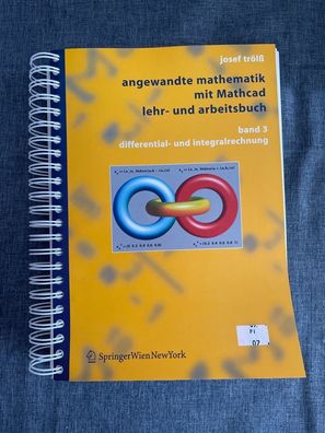 Angewandte Mathematik mit Mathcad Lehr- und Arbeitsbuch: Band 3: Differential- u
