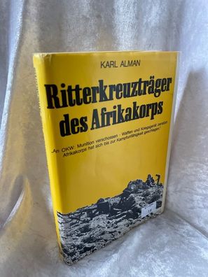 Alman Ritterkreuzträger des Afrikakorps, Pabel 3. Auflage, Ganzleineneinband mit