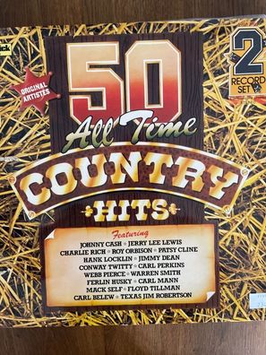 50 All Time Country Hits Various 2LP
