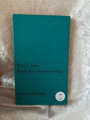 Kritik der Literatursoziologie
