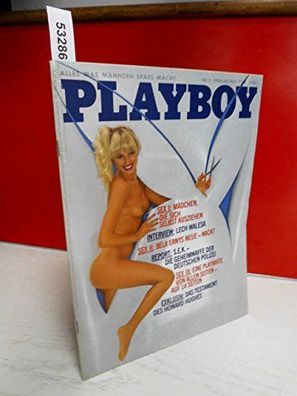 Playboy Magazin Februar 1982 Zeitschrift Original Deutsche Ausgabe 2/1982 GIRLS