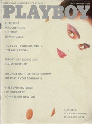 Playboy Magazin Mai 1988 Zeitschrift Original Deutsche Ausgabe 5/1988 Natalie UH