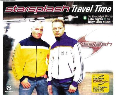 CD-Maxi: Starsplash: Travel time (2003) Kontor Records KONTOR 287