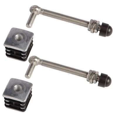 Locinox Torbandset GBM12-DP40-150 bis 75 kg (Téte mit 2 x Torband + 2 x Aluminium-Kap