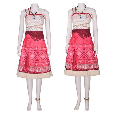 Moana 2 Moana Cosplay Kostum Outfits Damen Kleid Halloween Karneval Party Anzug