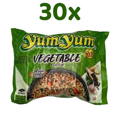 YumYum - Instatnudeln Vegetable Flavour - Gemüsegeschmack, 30x 60g