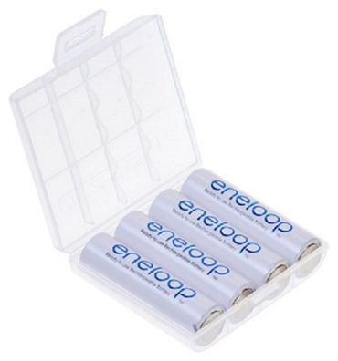 4x eneloop AA + Akkubox Ni-MH 1,2V 2000mAh