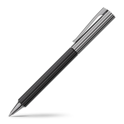 Graf von Faber-Castell Drehkugelschreiber Bloom Ebenholz | Ruthenium