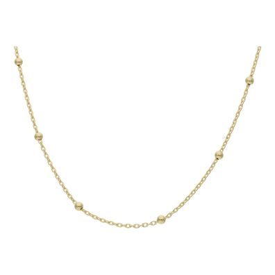 Damen Kette Gold 333 mit Kugeln JL48-05-0115 Made in Germany