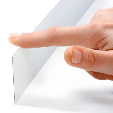 Dahle Metall-Wandleiste 50 cm weiß, 50 mm breit, selbstklebend