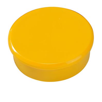 Dahle Starker Haft-Magnet 38 mm gelb, 2 Stück im Blister