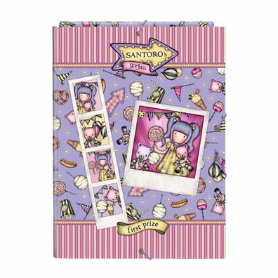 Faltblatt Gorjuss First prize Lila A4 (26 x 33.5 x 2.5 cm)
