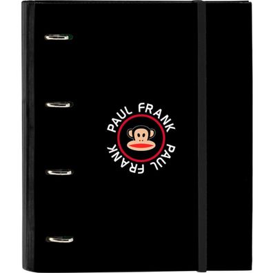 Ringbuch Paul Frank Campers Schwarz (27 x 32 x 3.5 cm)